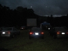 Drive-in style viewing of the films on a huge inflatable screen